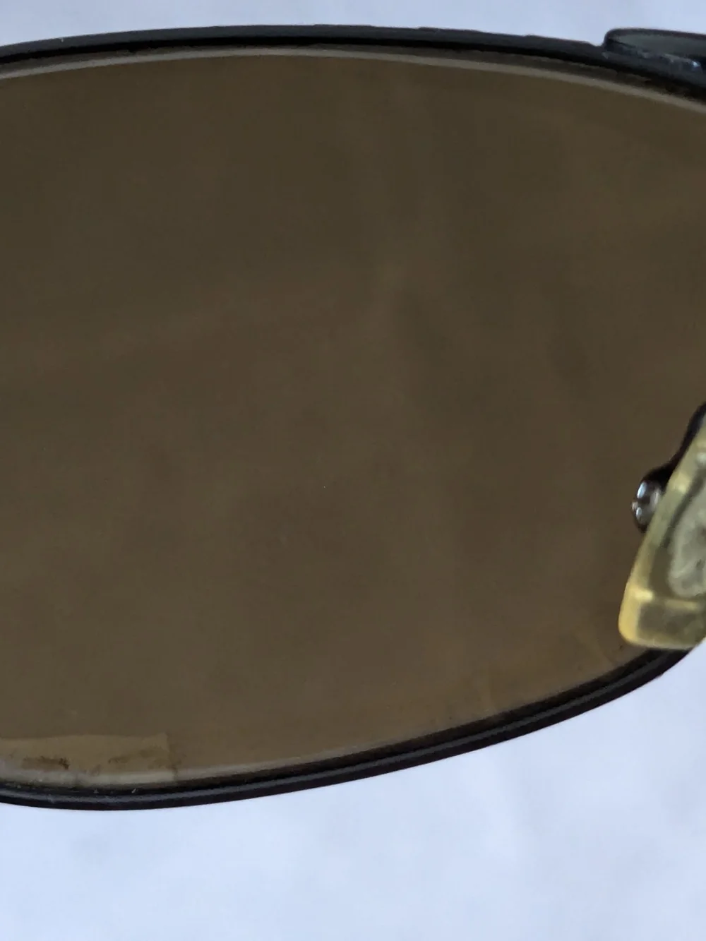 Chrome Hearts Aviator Sunglasses with Brown Lenses 'Red' Black Frames